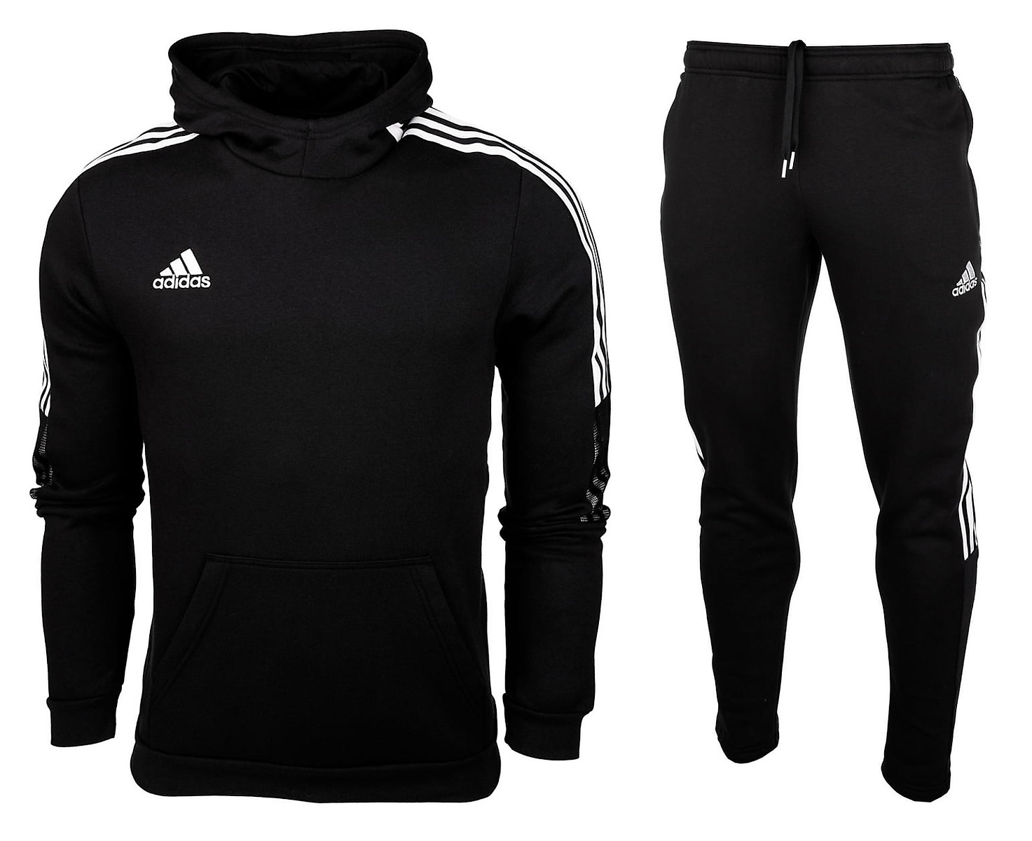 adidas Kinder Tiro 21 Sweat Junior Set GM7326/GM7332
