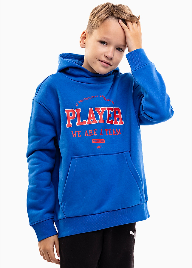 4F Bluza dla chłopca HJZ22 JBLM006 36S 4F Bluza dla chłopca HJZ22 JBLM006 36S