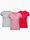 Afbeelding van 4F Zestaw koszulek damskich H4L22 TSD353 56S/62S/27M productvariant
