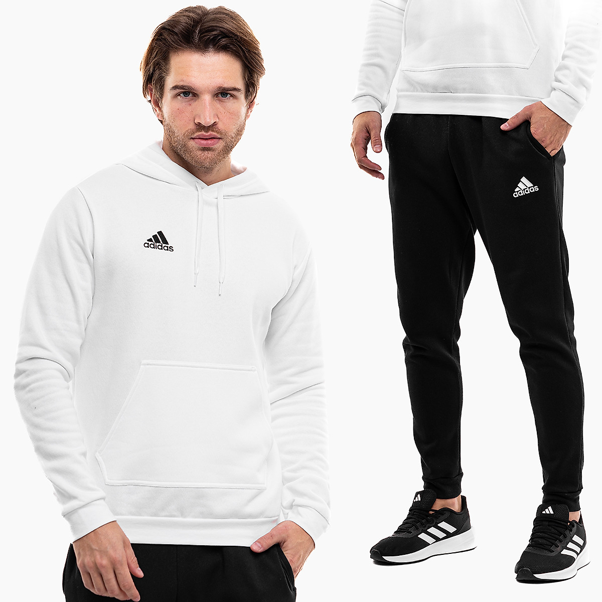 adidas Heren trainingspak Entrada 22 Hoody HG6302/HB0574