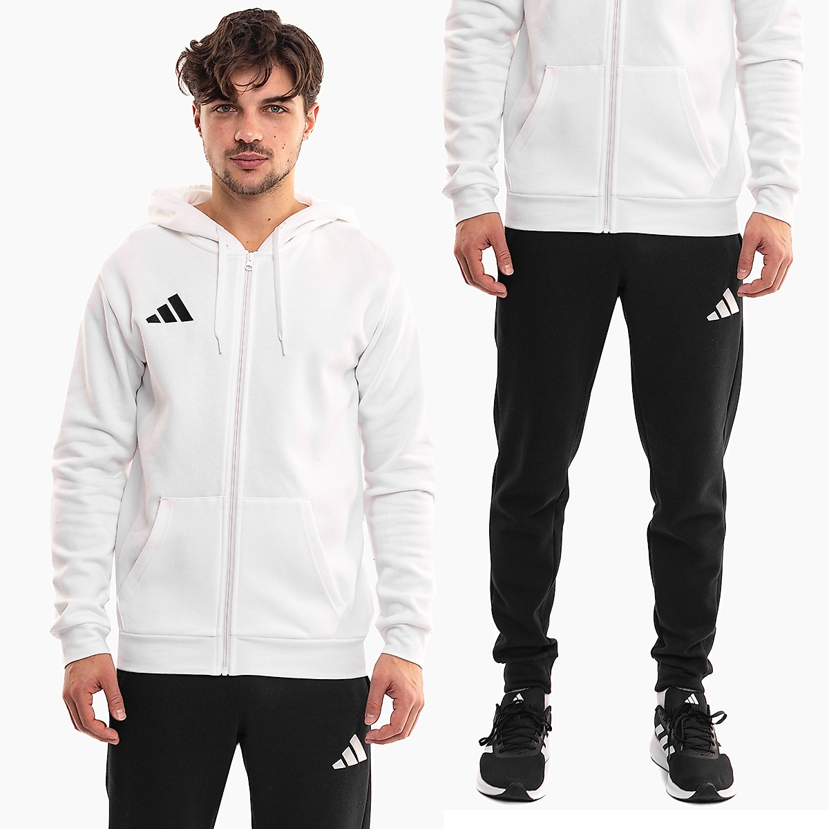 adidas Heren trainingspak Entrada 26 Full Zip Hoody KF5943/JZ9138