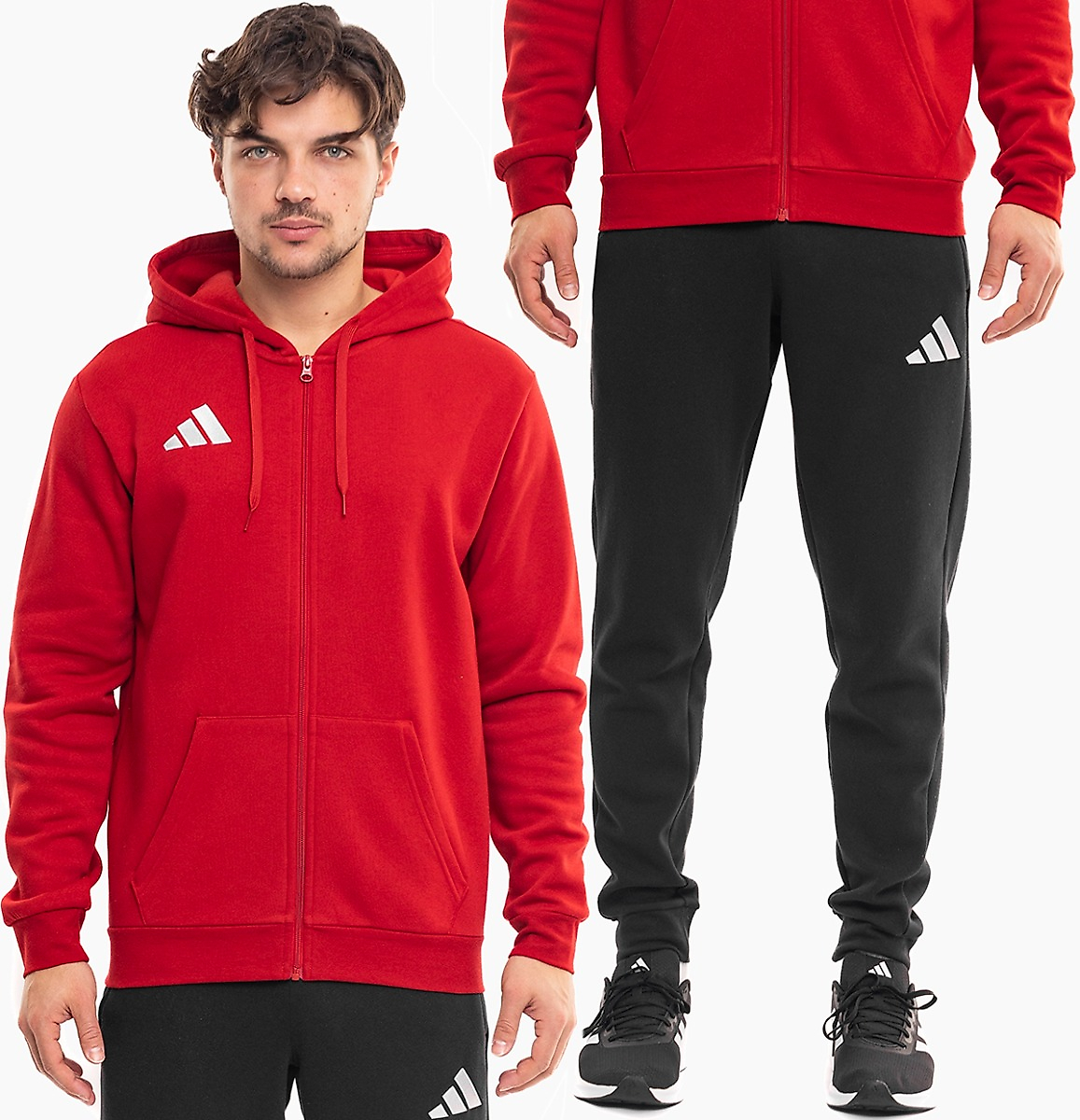 adidas Heren trainingspak Entrada 26 Full Zip Hoody KF5944/JZ9138
