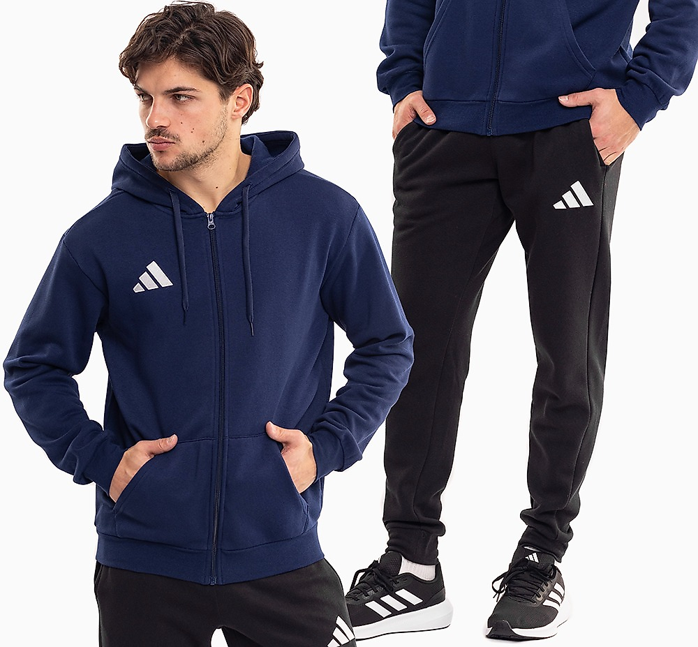 adidas Heren trainingspak Entrada 26 Full Zip Hoody KF5946/JZ9138