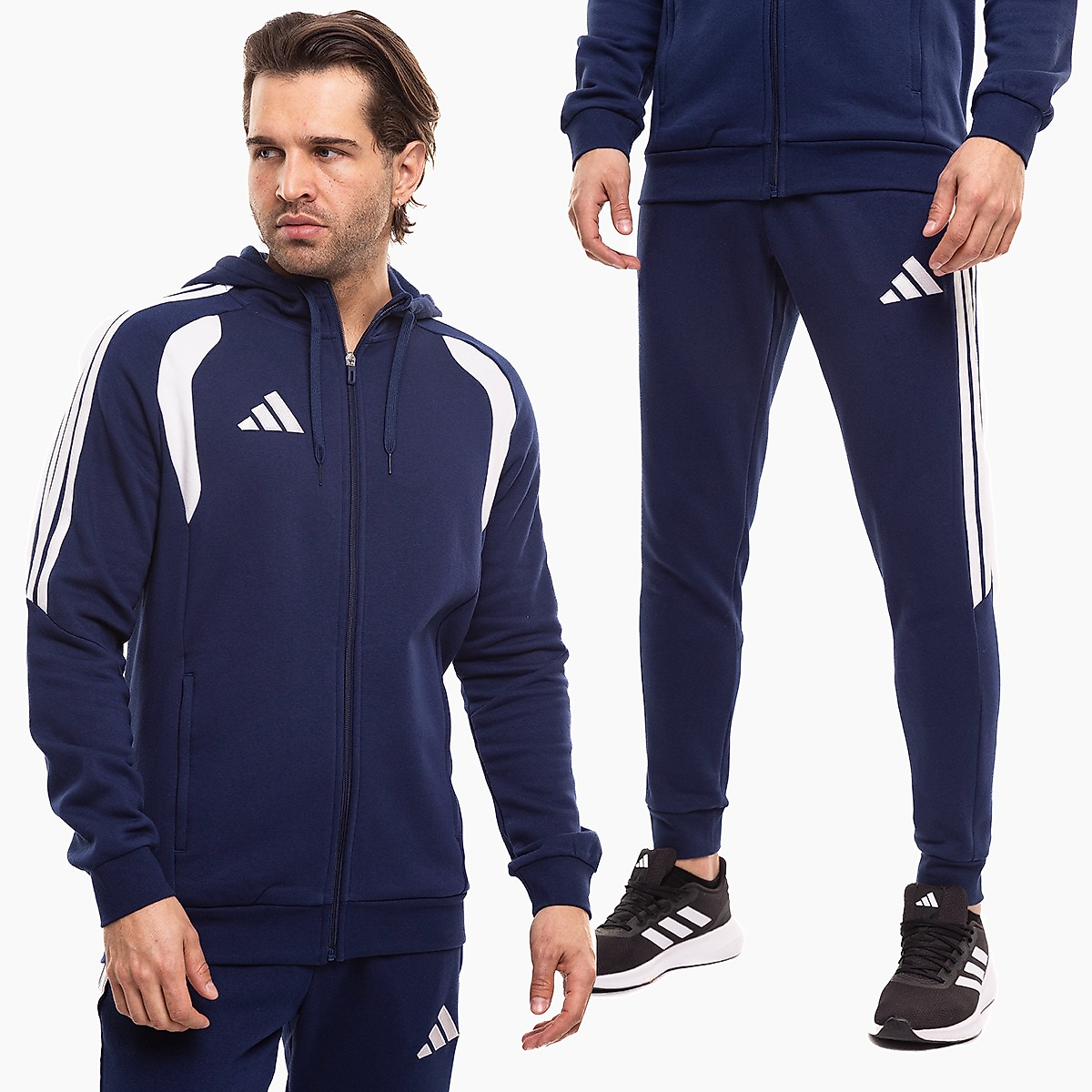 adidas Herenset Tiro 26 League Full Zip Hoodie KF3320/JY7153