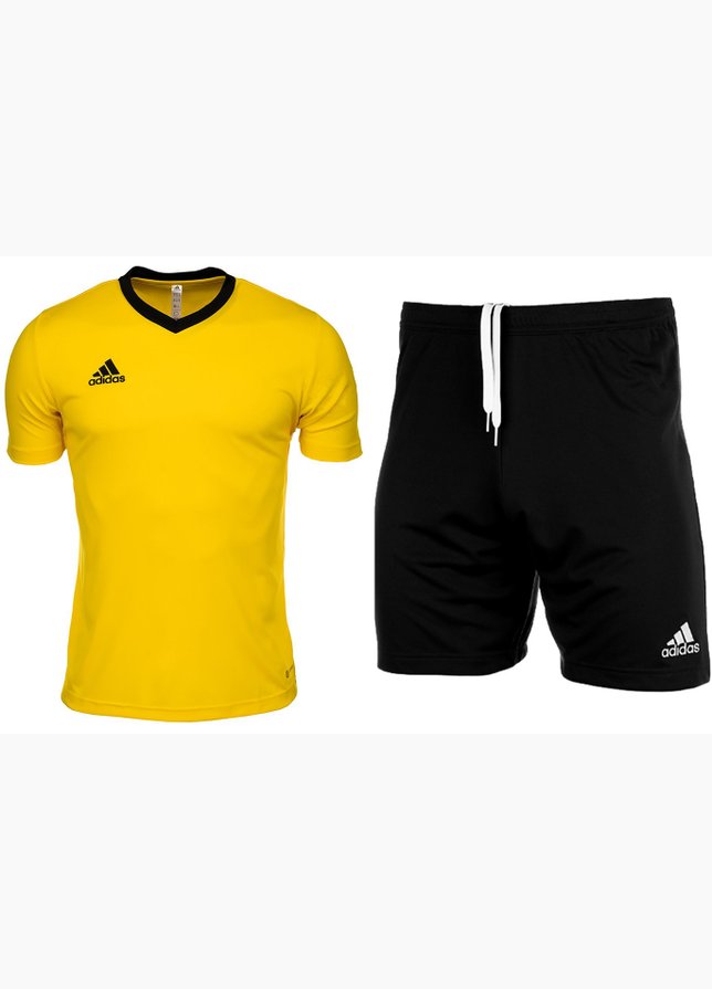 adidas Męski strój sportowy koszulka spodenki Entrada 22 Jsy HI2122/H57504 adidas Męski strój sportowy koszulka spodenki Entrada 22 Jsy HI2122/H57504