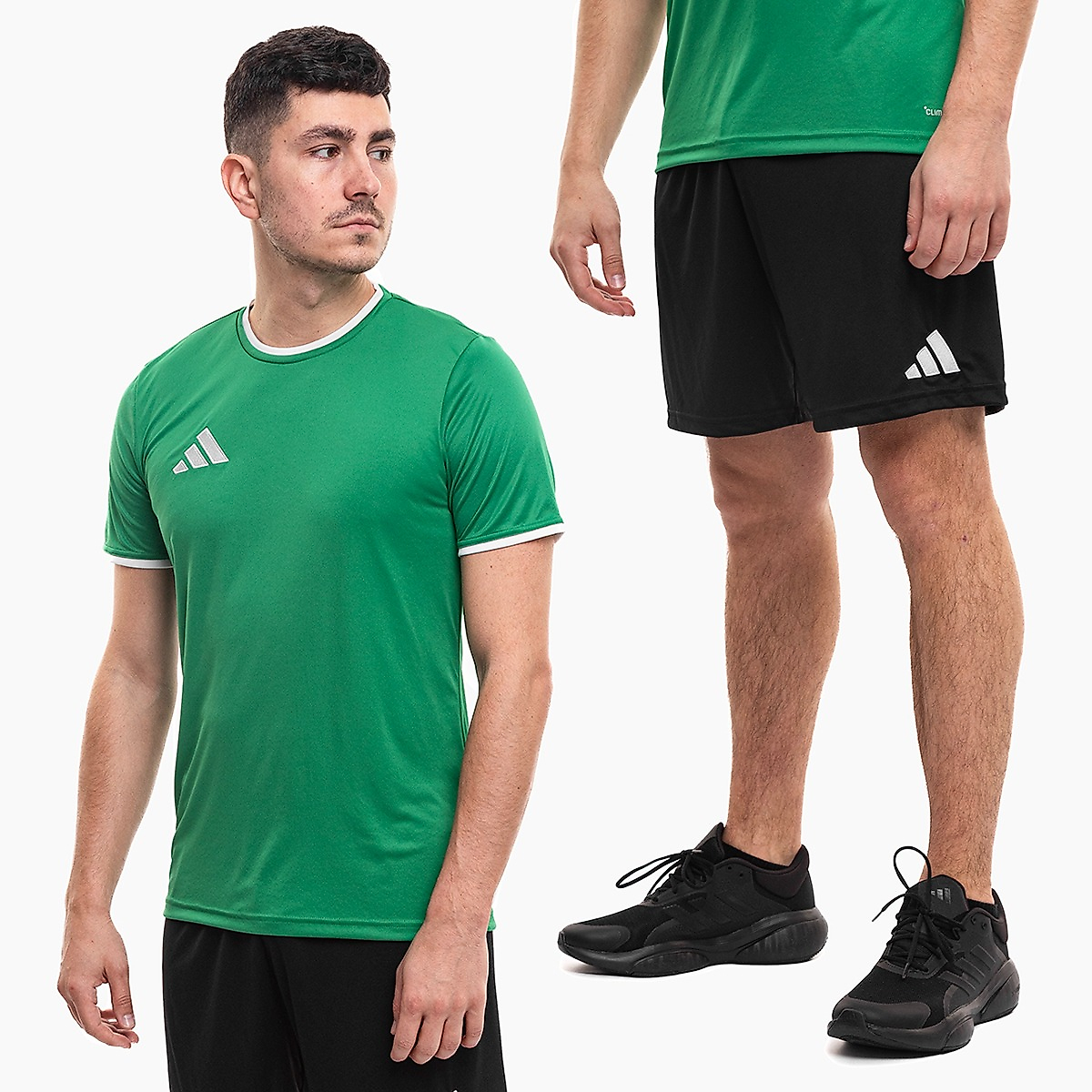 adidas heren sportset shirt shorts Entrada 26 JZ2503/JZ2521
