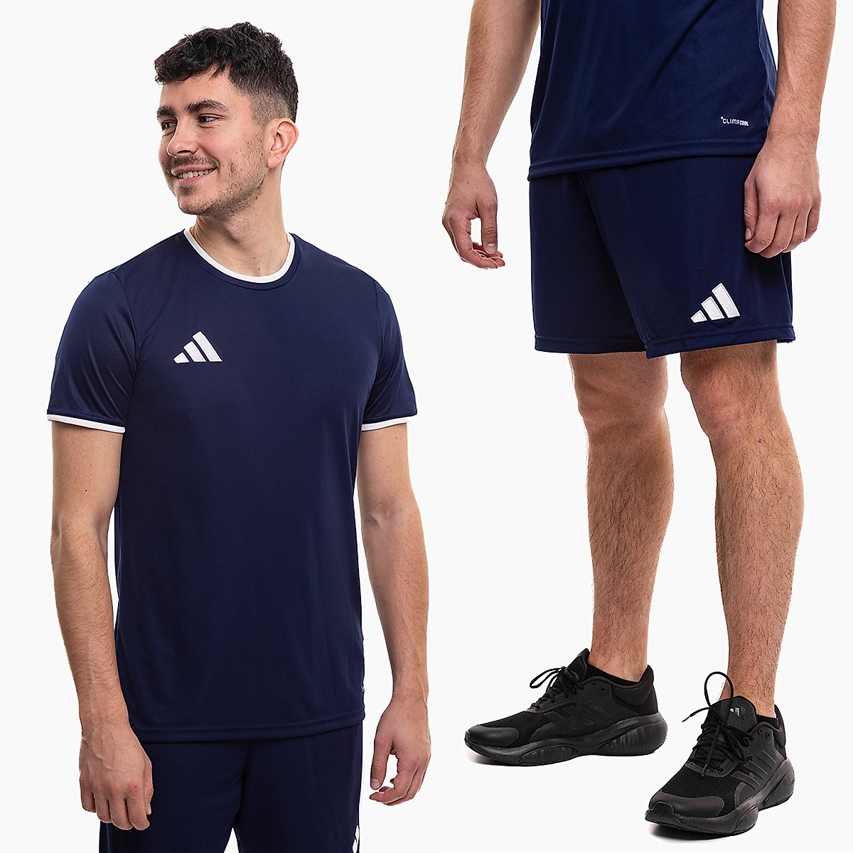 adidas heren sportset shirt shorts Entrada 26 JZ2504/JZ2513