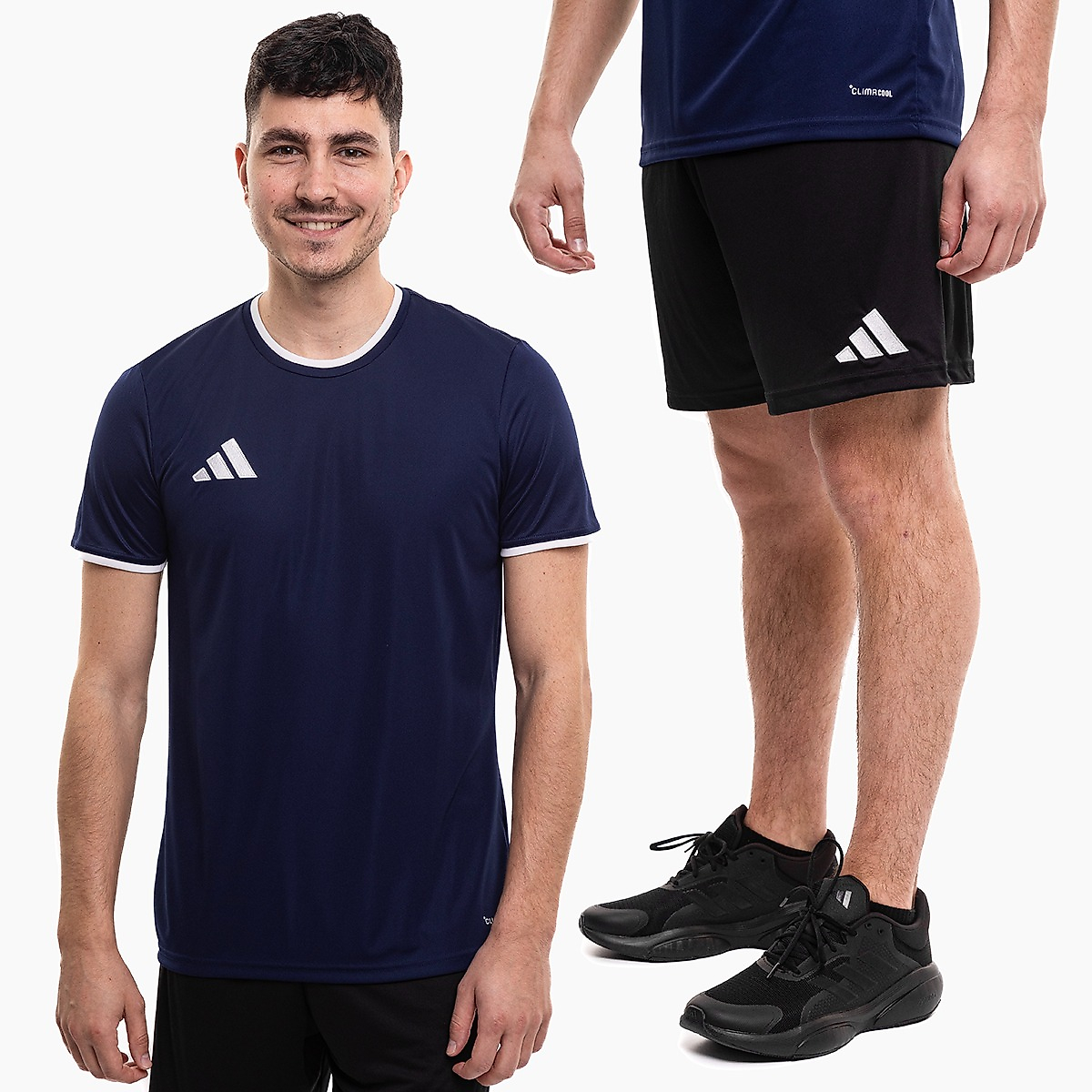 adidas heren sportset shirt shorts Entrada 26 JZ2504/JZ2521