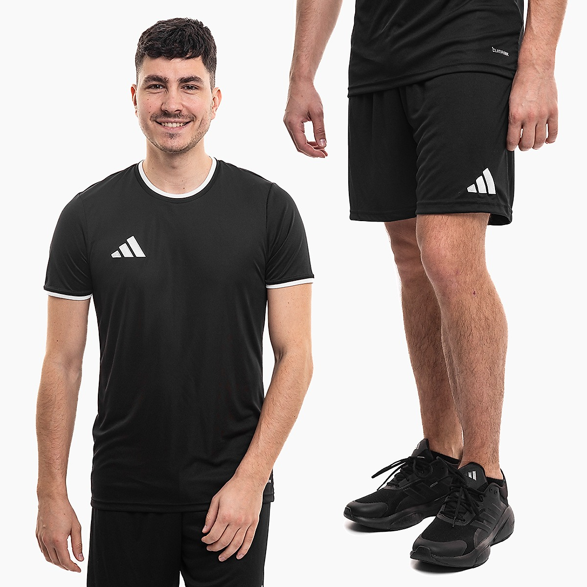 adidas Heren Sportset Shirt en Shorts Entrada 26 JZ2505/JZ2521