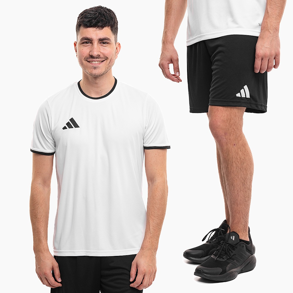 adidas heren sportset shirt shorts Entrada 26 JZ2508/JZ2521