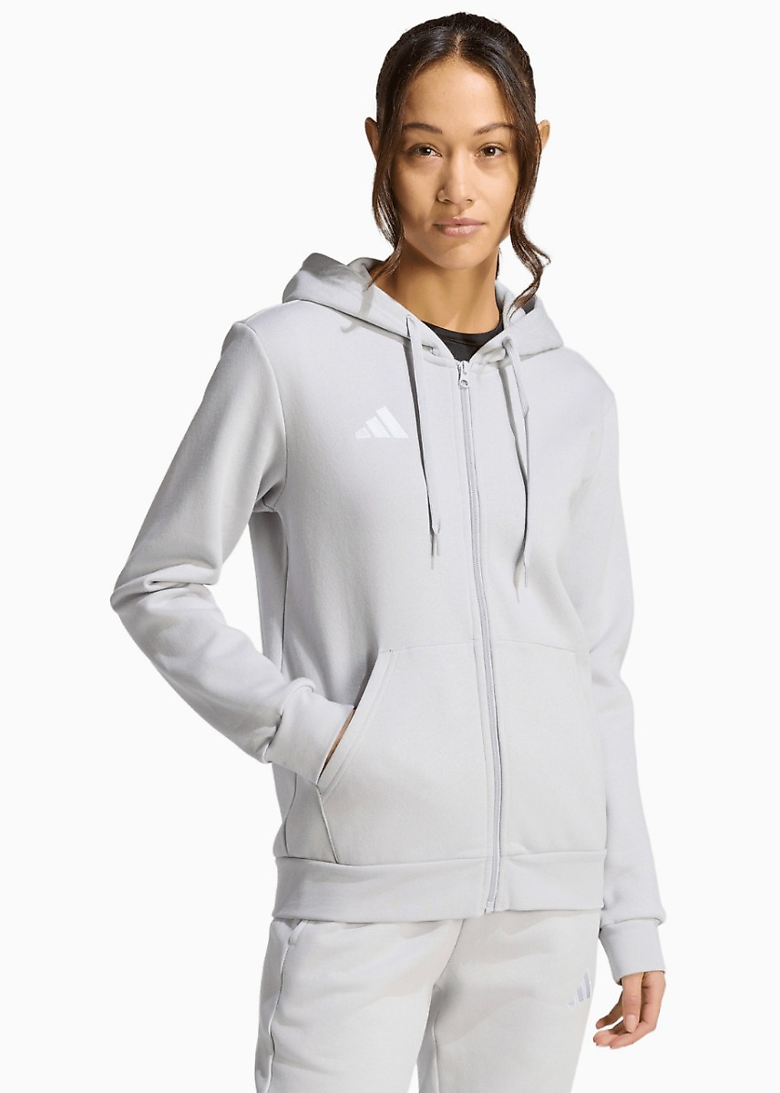 Dames sweater adidas Entrada 26 Full Zip Hoodie KF5936