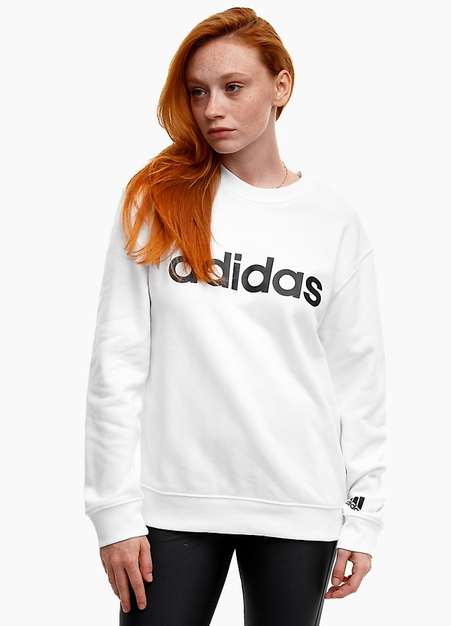 adidas Bluza damska Essentials Linear French Terry IC6879 adidas Bluza damska Essentials Linear French Terry IC6879