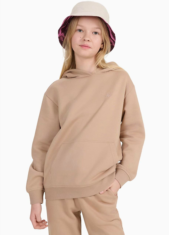 4F Meisjes hoodie F1854 4FJWSS25TSWSF1854 83S 4F Meisjes hoodie F1854 4FJWSS25TSWSF1854 83S