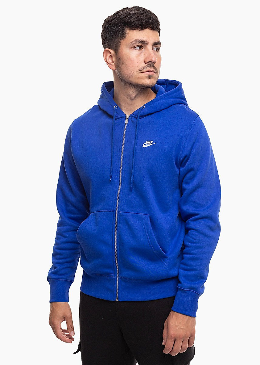 Heren sweater Nike Club BB FZ Hoodie FN3861 480