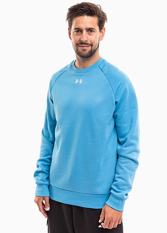 Under Armour Heren sweatshirt Rival Fleece Crew 1379755 452 Under Armour Heren sweatshirt Rival Fleece Crew 1379755 452