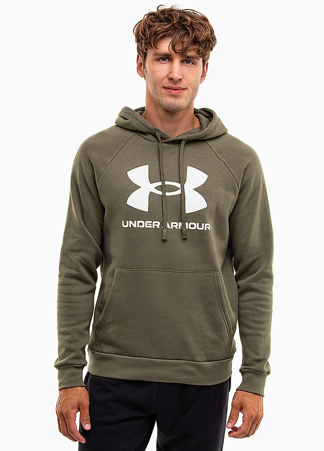 Under Armour Bluza męska Rival Fleece Logo HD 1379758 390 Under Armour Bluza męska Rival Fleece Logo HD 1379758 390