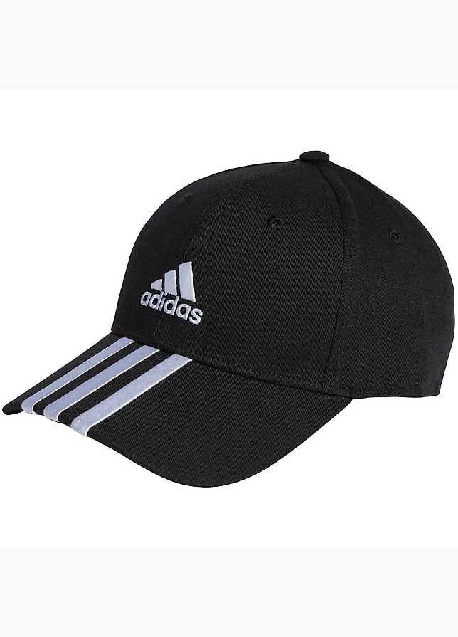 adidas Czapka z daszkiem męska 3-Stripes Cotton Twill Baseball OSFM IB3242 adidas Czapka z daszkiem męska 3-Stripes Cotton Twill Baseball OSFM IB3242