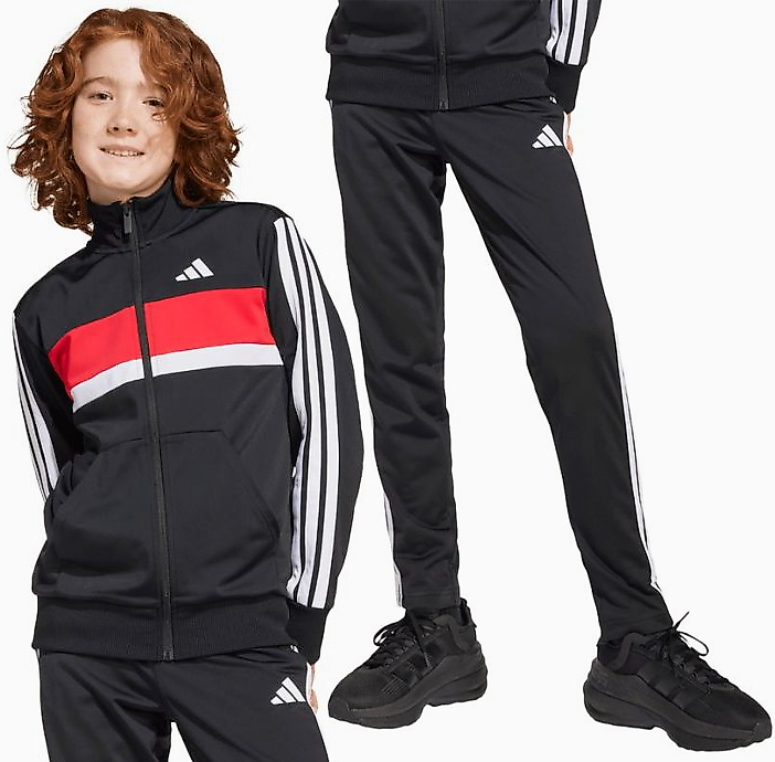 adidas Kinder trainingspak Seasonal Essentials Tiberio 3-Stripes JC7519