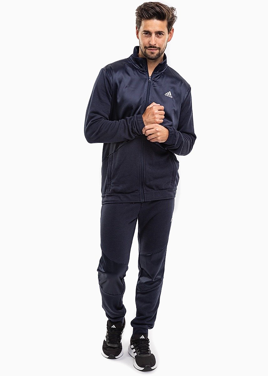 adidas Heren trainingspak Satin French Terry Track Suit HI5396