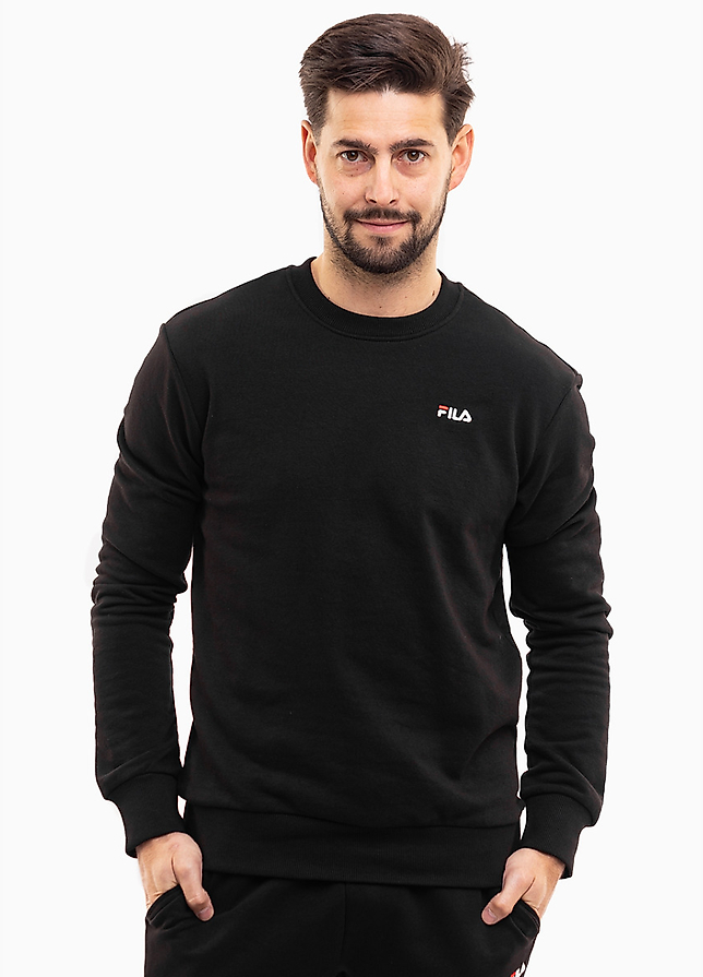 Fila Heren sweatshirt Leverano Regular Crew Sweat FAM0876 80010 Fila Heren sweatshirt Leverano Regular Crew Sweat FAM0876 80010