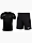 Afbeelding van Nike Komplet dziecięcy koszulka spodenki Dri Fit Park Training BV6905 010/BV6865 010 productvariant