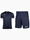 Afbeelding van Nike męski strój sportowy koszulka spodenki Dry Park VII JSY SS BV6708 410/BV6855 410 productvariant