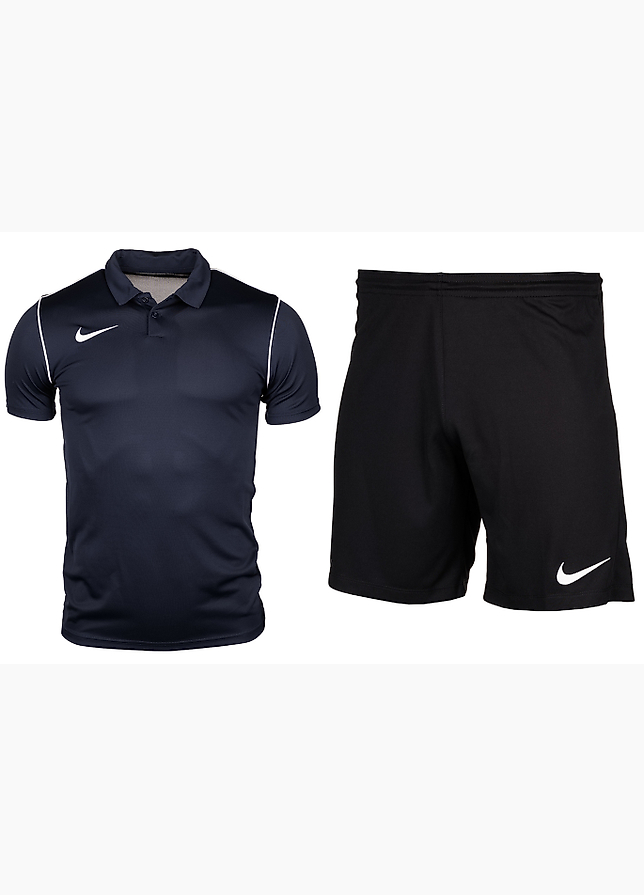 Nike męski strój sportowy koszulka spodenki M Dry Park 20 Polo BV6879 410/BV6855 010 Nike męski strój sportowy koszulka spodenki M Dry Park 20 Polo BV6879 410/BV6855 010