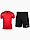 Afbeelding van Nike męski strój sportowy koszulka spodenki M Dry Park 20 Polo BV6879 657/BV6855 010 productvariant