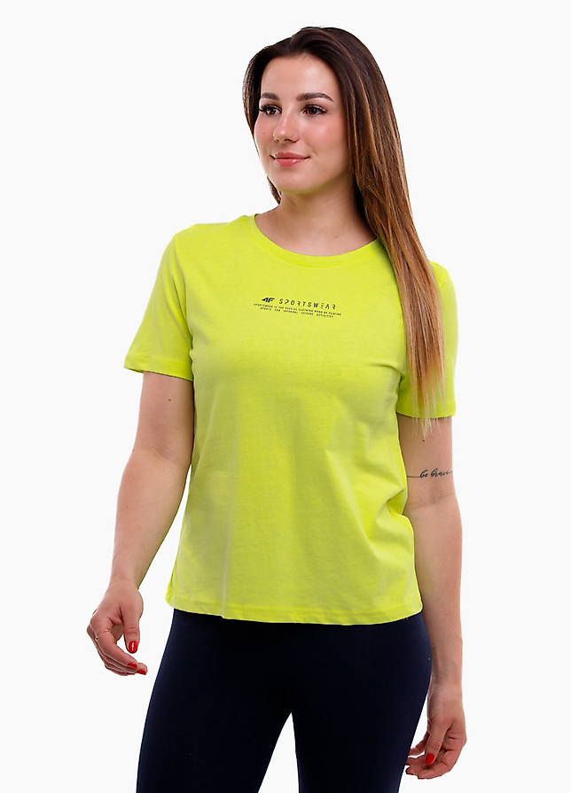 4F Koszulka damska H4Z22 TSD019 45S 4F Koszulka damska H4Z22 TSD019 45S