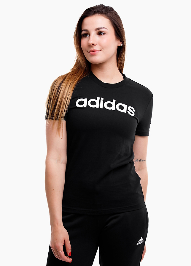 adidas koszulka damska Essentials Linear Slim Tee GL0769 adidas koszulka damska Essentials Linear Slim Tee GL0769