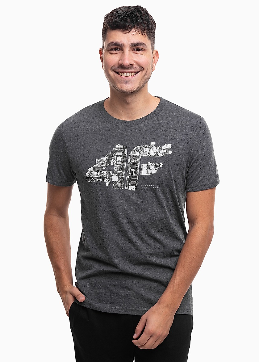 Heren T-shirt 4F M3132 4FWAW25TTSHM3132 24M