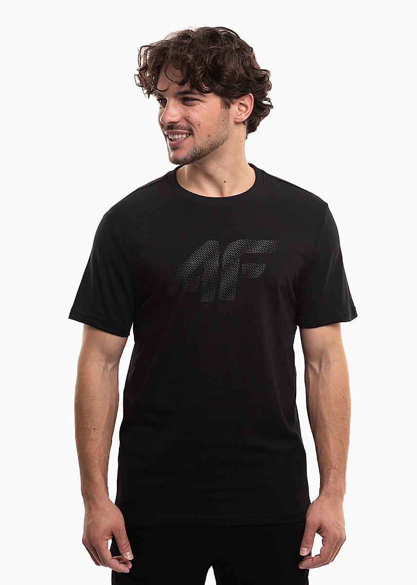 Heren T-shirt 4F M3342 diepzwart 4FWMM00TTSHM3342 20S