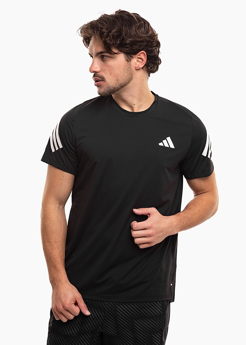 Heren T-shirt adidas ADI365 Running Climacool Iconic zwart JZ7694