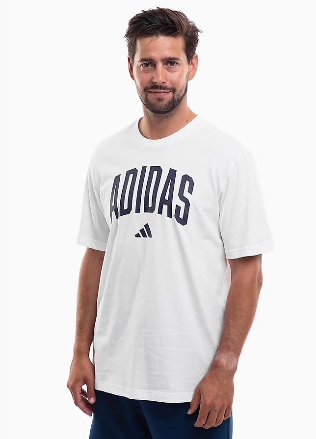 adidas Heren t-shirt Collegiate Lineage Graphic JM6416 adidas Heren t-shirt Collegiate Lineage Graphic JM6416