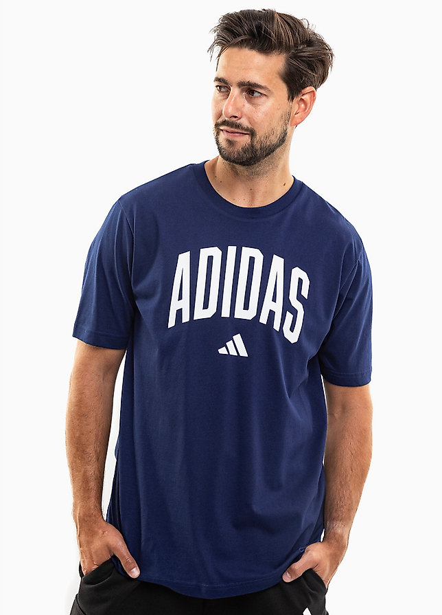 adidas Heren t-shirt Collegiate Lineage Graphic JM6417 adidas Heren t-shirt Collegiate Lineage Graphic JM6417