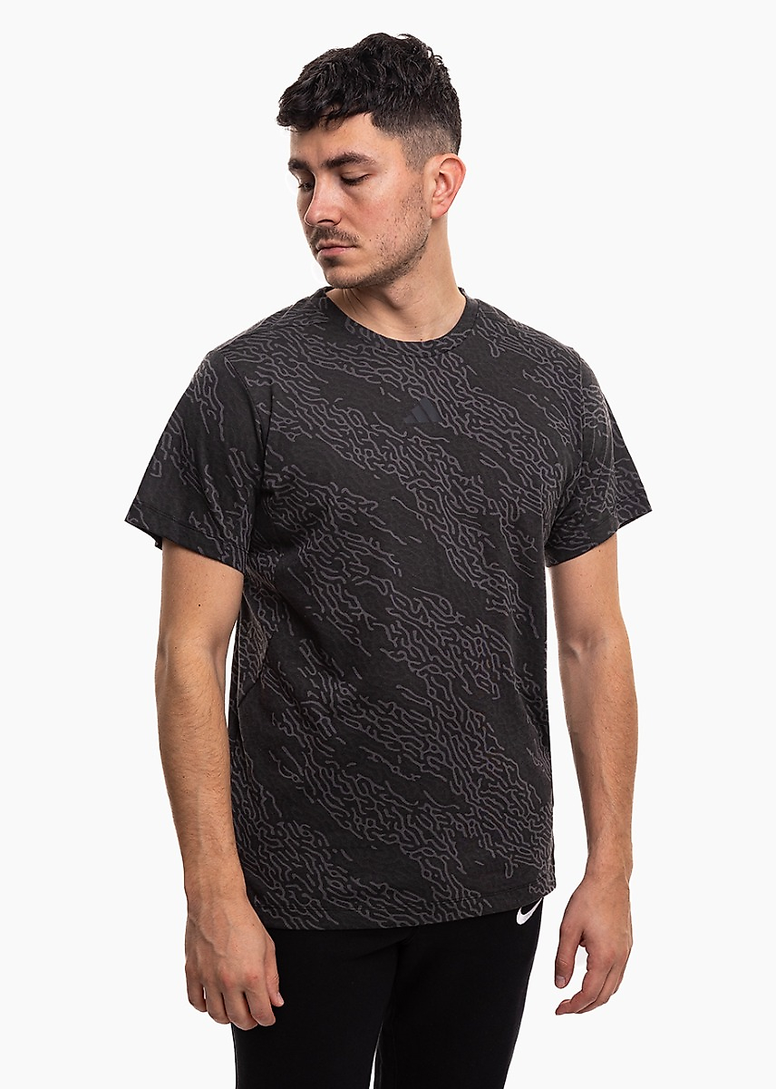 Heren T-shirt adidas D4T Power Aop Tee KF3097