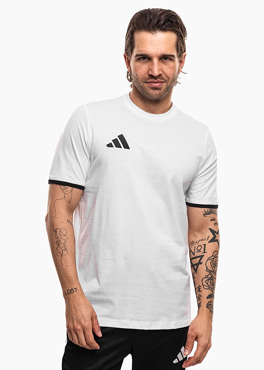 Heren T-shirt adidas Entrada 26 Tee wit JZ6679