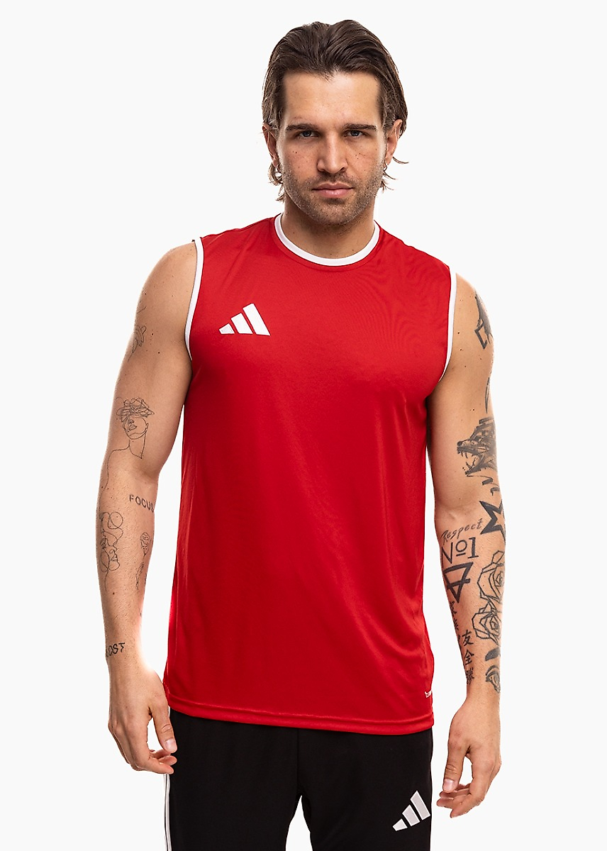 adidas Heren T-shirt Entrada 26 Sleeveless Jersey KB3932