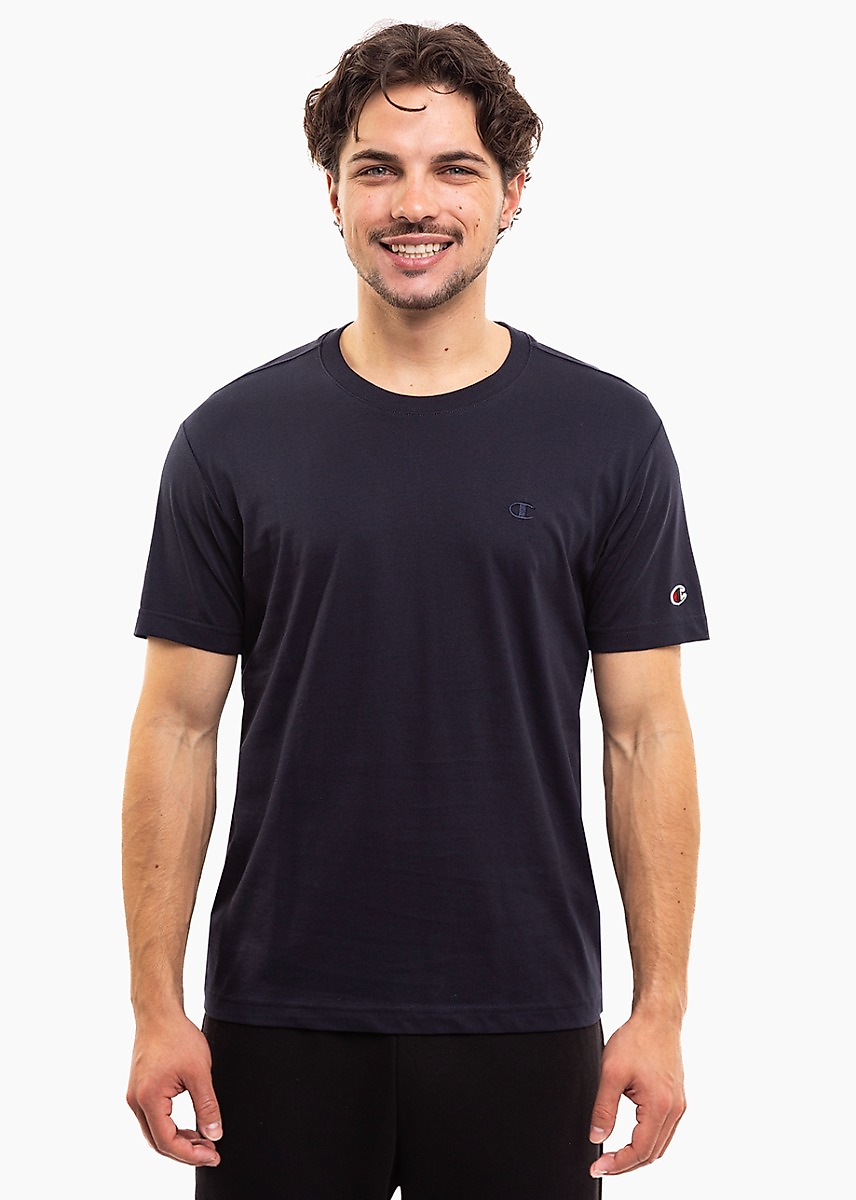 Heren T-shirt Champion SS Tee marineblauw 220278 BS501