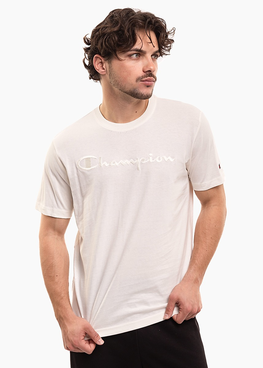 Heren T-shirt Champion SS Tee crème 220273 YS084