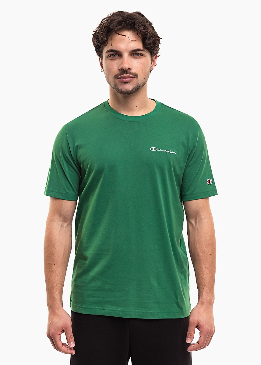 Heren T-shirt Champion SS Tee groen 221798 GS108