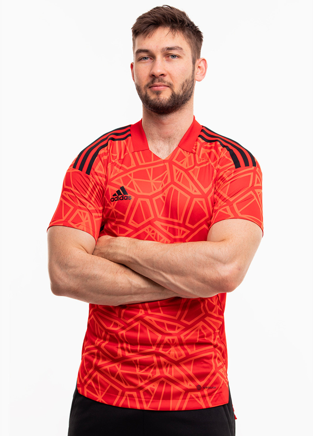 adidas Koszulka męska Condivo 22 Goalkeeper Jersey Short Sleeve H21238 adidas Koszulka męska Condivo 22 Goalkeeper Jersey Short Sleeve H21238