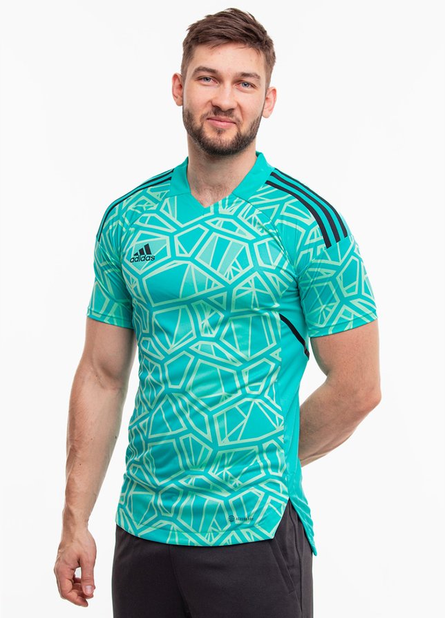 adidas Koszulka męska Condivo 22 Goalkeeper Jersey Short Sleeve HB1618 adidas Koszulka męska Condivo 22 Goalkeeper Jersey Short Sleeve HB1618