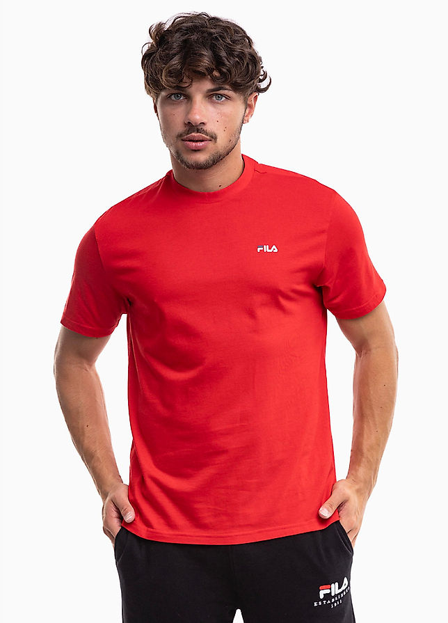 Fila Heren t-shirt Laas Regular Tee FAM0874 30002 Fila Heren t-shirt Laas Regular Tee FAM0874 30002
