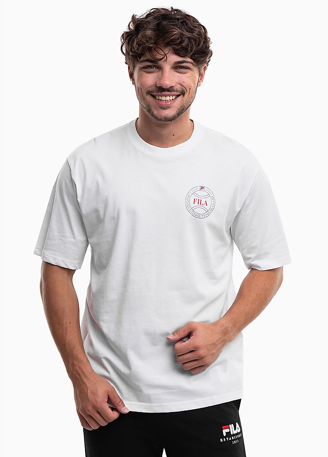 Fila Heren t-shirt Parella FAM1108 10001 Fila Heren t-shirt Parella FAM1108 10001