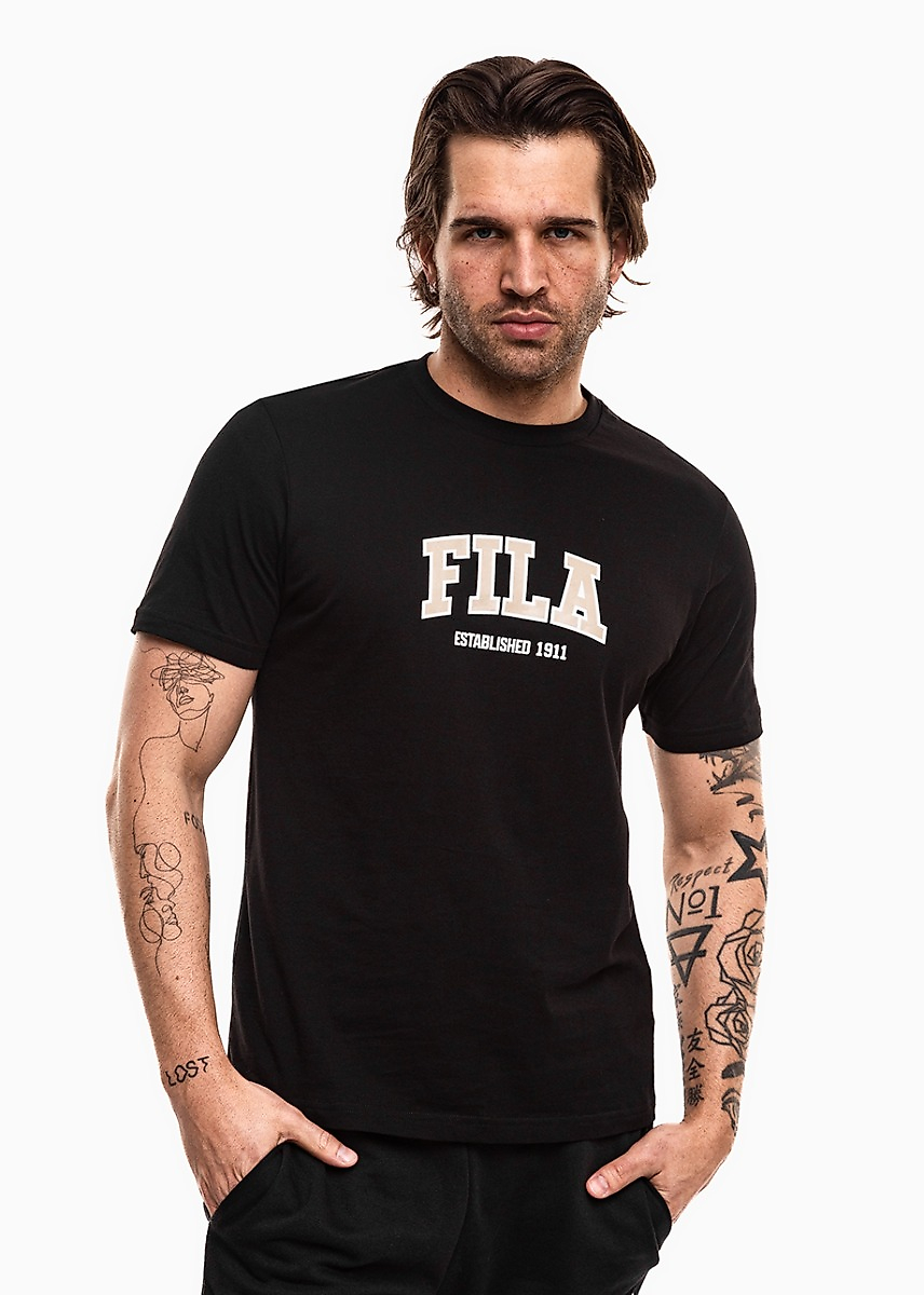 Heren T-shirt Fila Rifredi zwart FAM1219 80010
