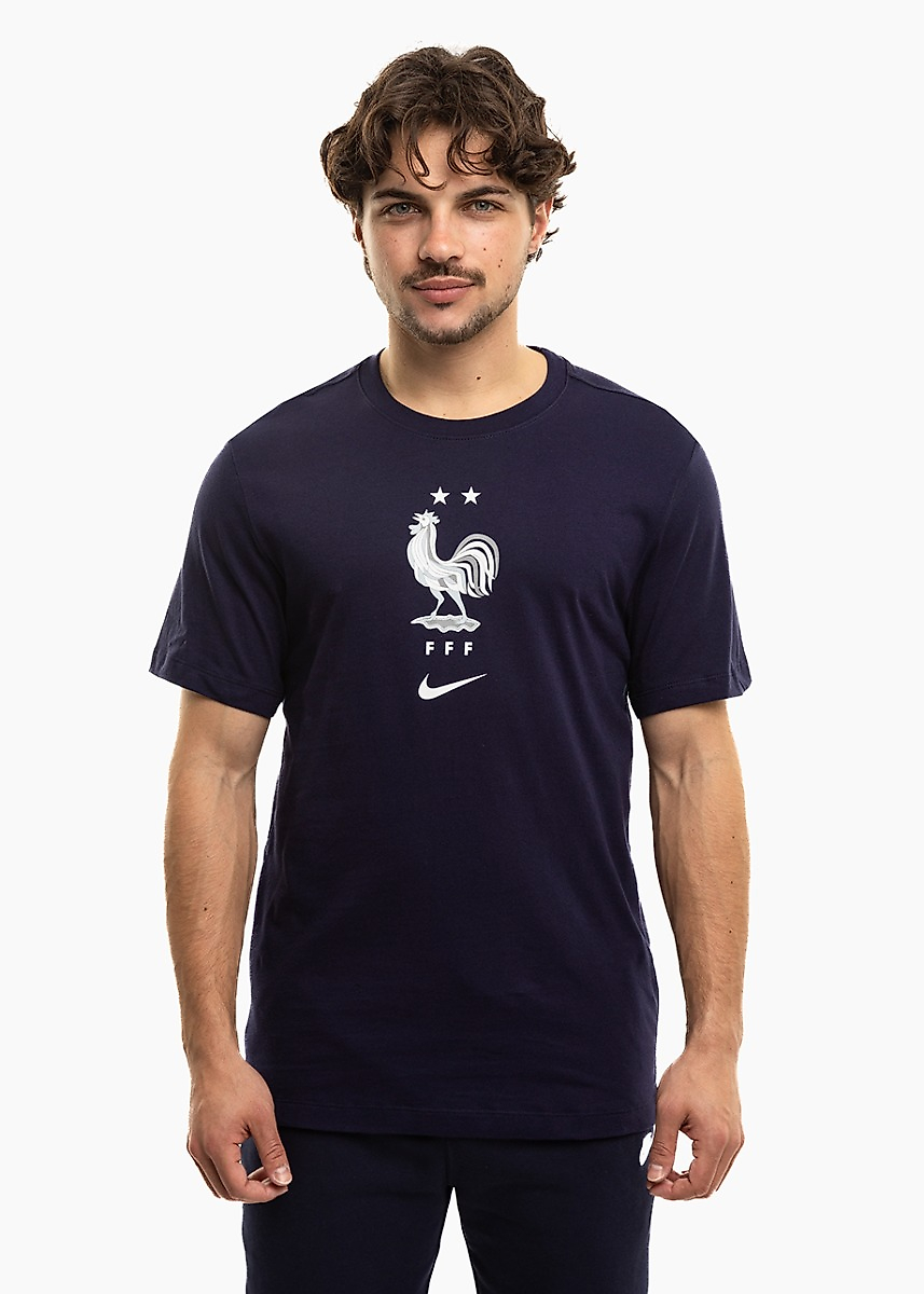 Heren T-shirt Nike FFF Soccer marineblauw IH2181 498