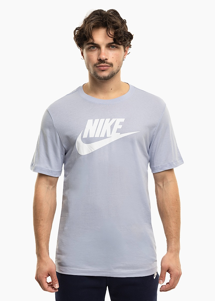Heren T-shirt Nike Tee Icon Futura lichtgrijs AR5004 057