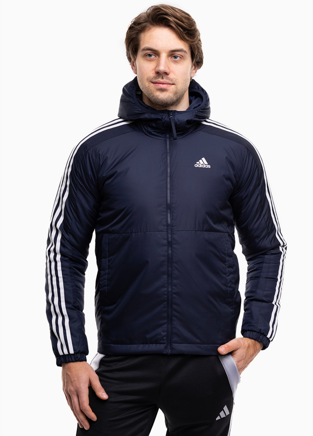 adidas Kurtka męska Essentials 3-Stripes Insulated Hooded IS1278 adidas Kurtka męska Essentials 3-Stripes Insulated Hooded IS1278