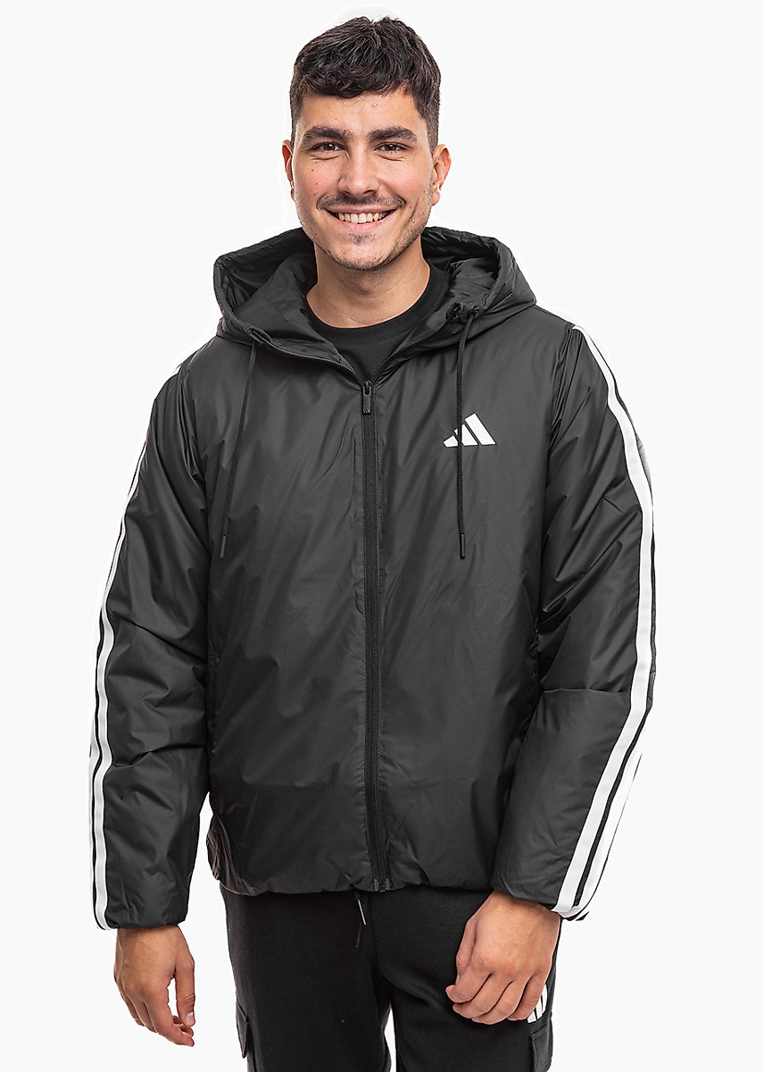adidas Herenjas Essentials Climawarm 3 Stripes Insulated Hooded JM4042